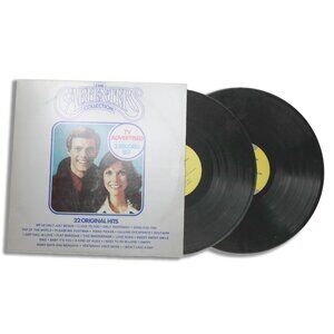 The Carpenters Collection 2 Set Vinyl Records 22 Hit Songs 1978 Singers Classic